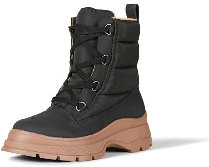 Amazon Essentials Mujer Bota acolchada con cordones
