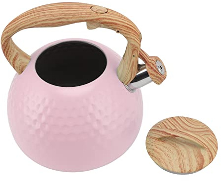 Hervidor silbante para estufa, hervidor silbante de inducción, estufa de 3 litros, hervidor de té retro, hervidor silbante de acero inoxidable, hervidor de inducción, estufa para estufa, gas
