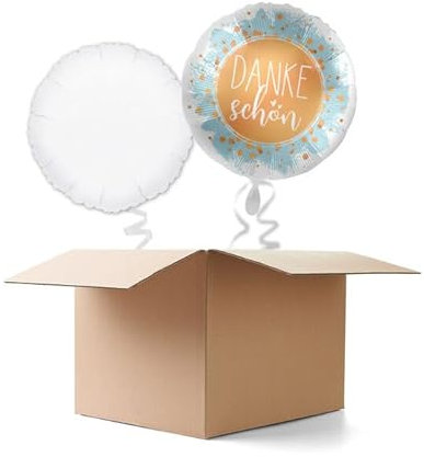 NEU Ballongrüße Dankeschön, 2 Ballons
