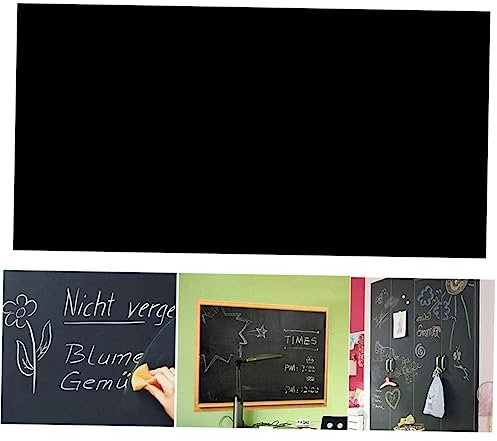 DIYEAH Wasserdichter Abnehmbarer Kreidetafel Wandaufkleber Selbstklebendes Tafelpapier Für Kreative Anwendungen Leicht Zu Installieren Für Kinderzimmer Und Wiederverwendbar