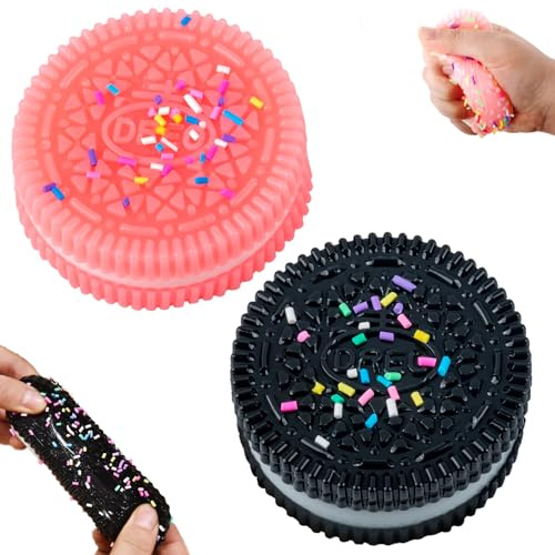 GWAWG Taba Squishy Stress leksaker, set om 2, leksaker för ångestlindring med bollar