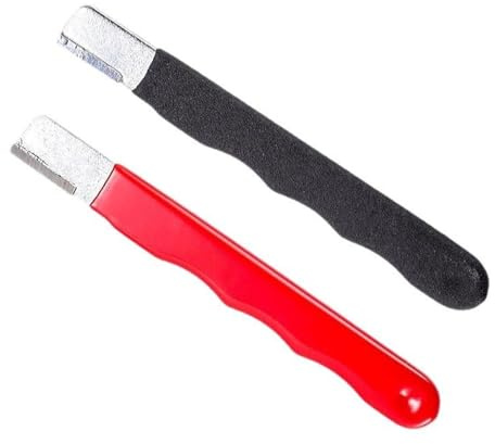 2Pcs Garden Tool Cutter Sharpener for Sharpening Lawns Cutter Garden Pruners Machetes Hedge Shears Scissors