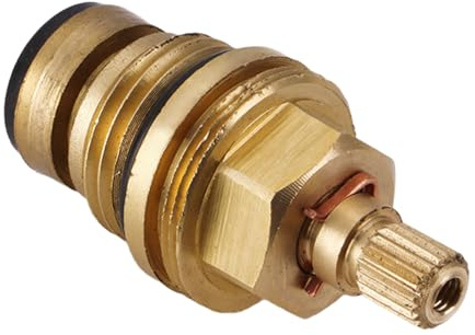 FSDSHGKDG Brass Slow Opening Spool Faucet Cartridge Valves Cores Replacement Faucet Hot And Cold Water Spool Faucet Repair Parts