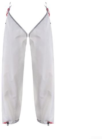 Yuanpgky Pantalon de pluie imperméable pour la randonnée et le camping, polyester 70D ultra léger, manches de jambe avec sangle de cheville et crochet à chaussures, pliable et léger pour l'extérieur