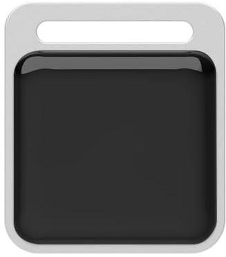 Mini localizzatore GPS anti-smarrimento allarme chiave bambino animale domestico dispositivo di localizzazione wireless Bluetooth APP registrazione Smart Tag(Black)