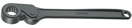 GEDORE Freilaufknarre 35 Zoll mit Ring UD-Profil 65 mm, 1 Stück, 31 KR 35-65