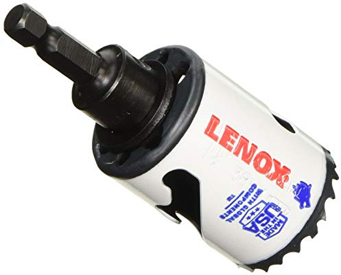 LENOX Tools Bi-Metal Speed Slot Arbored Hole Saw with T3 Technology, 1-1/2 - 1772729