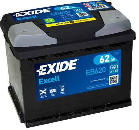 Exide Eb620 Starter Battery 62 Ah