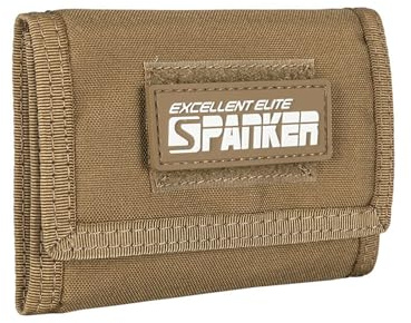 EXCELLENT ELITE SPANKER Dreifach Gefaltet Taktische Geldbörse mit Münzfach | herren geldbörse,haken und schlaufe nylon-Geldbörse für herren,tactical wallet, outdoor geldbörse,YKK Zipper