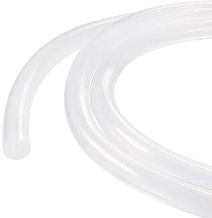 sourcing map Tuyau Flexible PVC Transparent Vinyle Tube PVC 7mm Diamètre Interne 10mm Diamètre Externe 2.5 Mètre de Longueur Flexible Léger pour Eau Tube Air Ligne