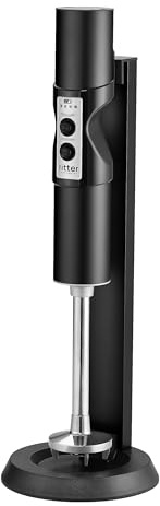 ritter stilo 7 Plus, mixeur plongeant sans fil avec batterie rechargeable en métal solide, fabriqué en Allemagne, noir