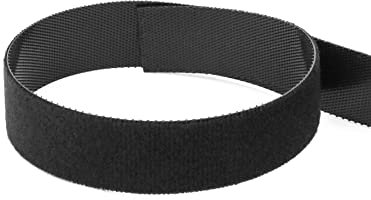 QWORK® Fascette Cavi a Strappo, 20 mm x 20M Organizzatore di Cavi Tagliabile e Richiudibile per Casa, Ufficio, Campeggio