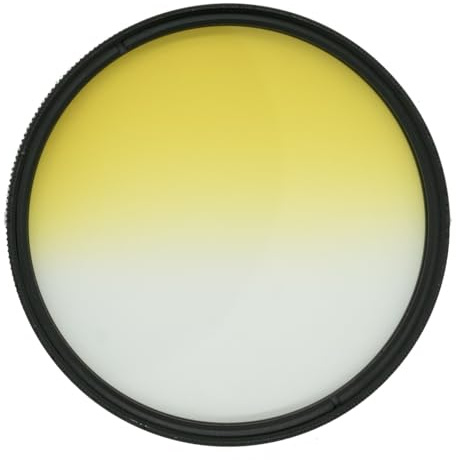 Pro Glass 72 mm HD MC Verlaufsfilter Gelb für Samyang MF 85 mm f/1.4 WS MK2 Objektiv für Canon EF-M (MK85-M) – 72 mm Gelbfilter, 72 mm Gelbfilter