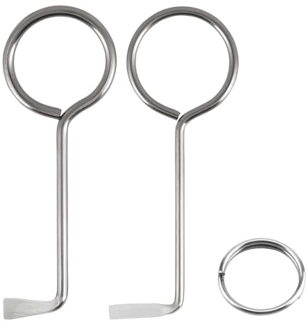 2 Stück Profi Dietrich Set, Dietrich Set, Buntbartschlüssel Universal, Praktisches Schlossöffnungswerkzeug für Zimmertüren, Schlüsseldienst Qualität, Sicherer und Effizienter Türöffner
