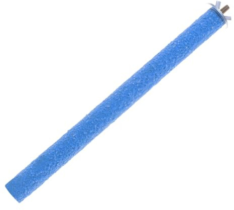 Parrot Stand Bird Cage Perch Board Blue Plastic 25cm