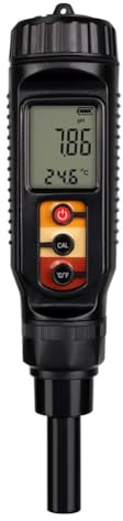 Advokingtap Tester digitale del misuratore di pH con display LCD compensazione della temperatura per la prova di qualità dell'acqua della pasta del suolo della frutta della carne