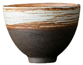 Tasses à thé rétro en céramique de style japonais en poterie grossière Kung Fu - Coquetier en forme de dragon