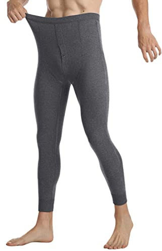 Calzamaglia Uomo, Intimo Termico Uomo Invernale, Leggings Intimo Felpata In Micr Ofibra Pile Fitness Running Sottotuta Moto Nero Tempo Libero Pantaloni Termici Uomo Leggins Termici Mutande Lunghe Uomo