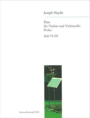 Duo Hob VI: D 1 für Violine, Cello (EB 8338)