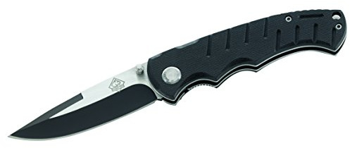 Puma TEC Messer Puma TEC Einhandmesser, G-10 Heftschalen, grau, M, 1010341610