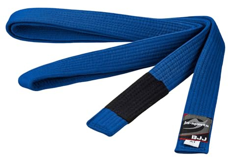 Ju-Sports BJJ Gürtel für Erwachsene weiß 4,5 cm 100% Baumwolle - Hautfreundlicher Kampfsport Gürtel mit exzellenter Feuchtigkeitsaufnahme, Bestickbar