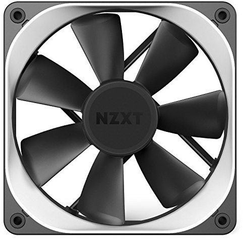 NZXT Aer P White Trim for 120mm Fan x 2