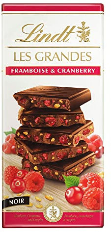 Lindt Les Grandes Himbeere Framboise & Cranberry 150 g.