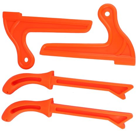 Safety Push Stick Set Hand for Table Saw Band Saws Table Carpentry Tools,4-Pack(Bright Orange), Hand Tools & Accessories