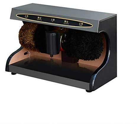 Cireuse à chaussures, machine à brosser les chaussures automatique adaptée à la cireuse à chaussures à induction pour bureau à domicile EleConvient à la cireuse à chaussures à induction pour bureau à