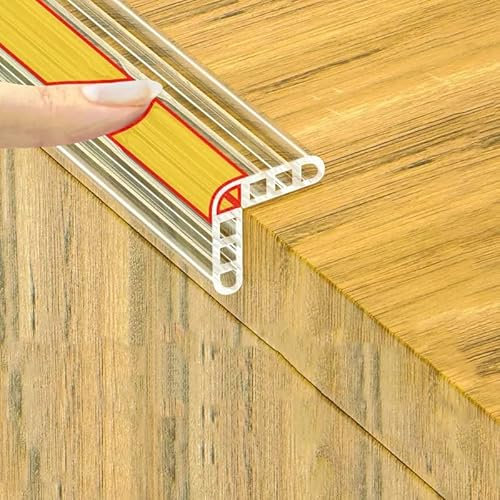 Baguette d’angle/ Protection d'angle Sécurité Des Pare-chocs De Bord En Plastique De 5 Mm D’épaisseur, Protecteur Autocollant Extra Long De Esquina / Garniture De Pare-chocs De Bord, Pare-chocs De Mou