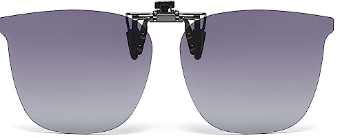 Musivon Sonnenbrillen Aufsatz Brille - Clip on Sonnenbrille für Brillenträger Herren Damen