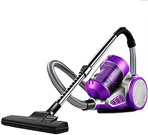 Aspiradora, Aspiradora Sin Bolsa De 1400 W, Limpiador Ciclónico para Todos Los Pisos, Doble Filtración, Cable Largo De 5 M con Manguera Flexible, Incluye Accesorios para Grietas Y Cabezal De