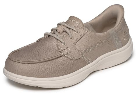 Skechers Dam On-The-go Hands Free Slip-ins radiantbonnie båtsko, naturlig, 39 EU