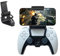 Supporto Controller per Smartphone, compatibile con PS5, Supporto Telefono compatibile con PS5 Regolabile, Clip da Gioco Regolabile per, Supporto Cellulare Pieghevole per Joystick compatibile con PS5