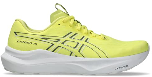 ASICS GT-2000 14, Sneaker för män, 46.5 EU, Citron stålgrå, 46.5 EU