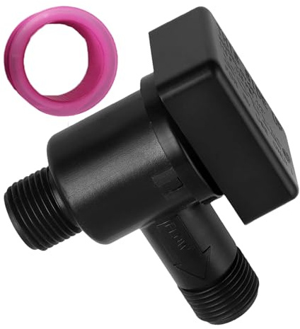 Réservoir de chasse d'eau avec valve de disjoncteur - Clapet anti-retour pour camping-car - Pièce de rechange - Protection contre l'eau potable - Accessoire pour l'extérieur et le camping
