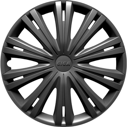 AutoStyle 4er Set Radzierblenden Giga 16-Zoll Gun-Metal