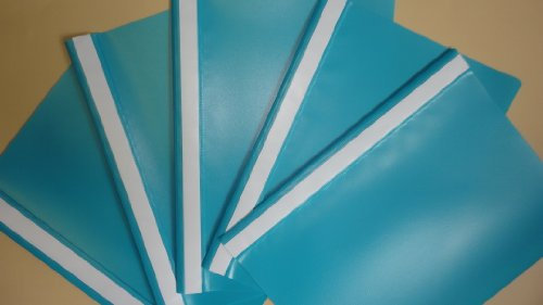 Schnellhefter Plastik A4 TÜRKIS 5 Stück