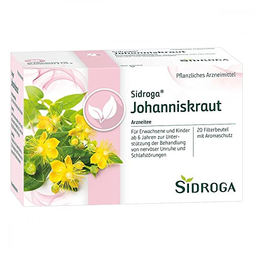 Sidroga Johanniskraut Arzneitee bei nervöser Unruhe, 20 St. Filterbeutel