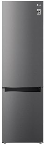 LG GBP62DSSGR Frigorífico combinado Total No Frost, 384 l, Tecnología Door & Linear Cooling, Cajón Fresh Converter, Compresor Smart Inverter, Pantalla interna, Smart Diagnosis, Grafito