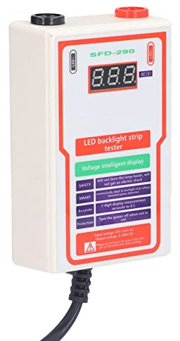 Septpenta LED TV Hintergrundbeleuchtungstester, 0 300 V, Adaptive Spannung, Integriertes Design, LED Lampenperlentester mit LCD Display, Digitalanzeige Von LED Panels 86-265V(EU)