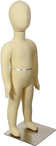 AviiSo Schneiderpuppe Ganzkörper-Kleider für Kinder mit weichen Armen und Beinen, Ansteckbare Schneiderpuppe für 1–14 Jahre ( Size : 2 Years Old )