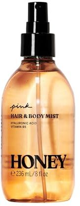 Victoria's Secret PINK Honey Hair & Body Mist, Perfume Spray for Women (8 oz)