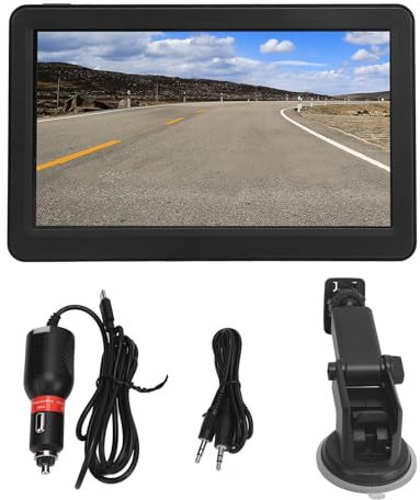 Xiuganpo 7 Inch HD Touch Screen Car GPS Navigator, Wireless GPS Navigation System for Auto, 5G Dual WiFi Portable GPS Vehicles
