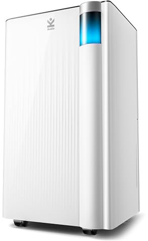 Avalla X-350 Smart Dehumidifier & Air Purifier 12L/Day, Auto Humidity Sensor, Laundry Drying & Sleep Mode- Digital Touch Display, 24 hr Timer – Ultra Low Running Cost - Multi-Room 46m³ Coverage