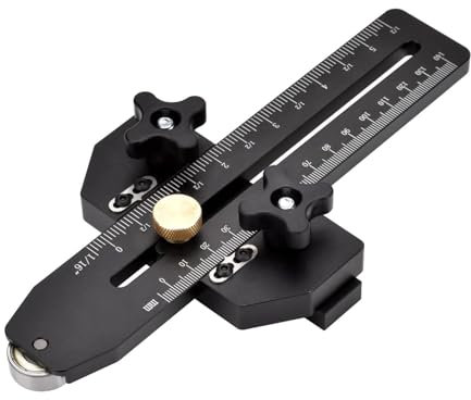Guide de Déchirure Rapide et Fine, Guide de Scie Sauteuse à Déchirure Fine pour une Coupe Constante de Bandes étroites, Précision et Accessoires de Scie à Table en Alliage