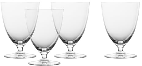 Schott Zwiesel Era Crystal Glass, 13 Oz. Water Goblet (Set of 4), Clear