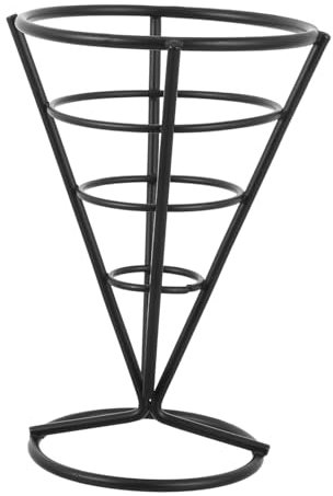 Alipis Puesto De Pollo Frito y Papas Fritas Cesta Para Freír De Acero Inoxidable Cesta Para Papas Fritas Para Bares Restaurantes y Cocinas