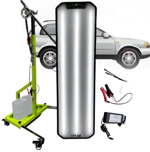 Lampe Pdr Kit: Lampe Led Amovible Pour DéTecteur Bosses, Panneau RéFlecteur Rotatif à 360°,Support Et Roulettes (95×26cm), Pour Techniciens Mobiles RéParation Bosses (Sans Batterie) Green