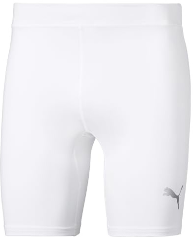 PUMA Homme Liga Baselayer Short Tight Shorts,Puma White,L